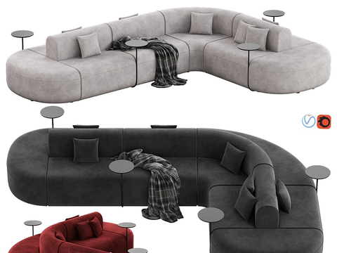 Italian Multiplayer Sofa Multiplayer Sofa Corner Sofa