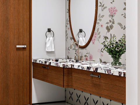 modern bathroom cabinet washstand