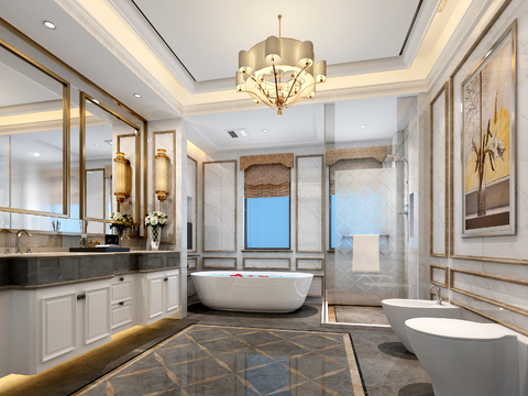 European-style bathroom