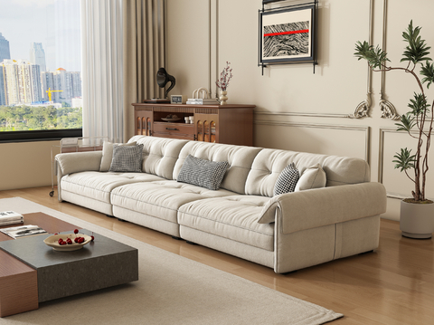 Modern Couch Technology Cloth Sofa