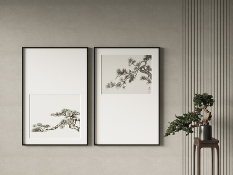 New Chinese Ink Painting Decorative Painting