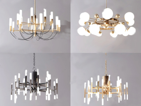 Affordable Luxury Style Chandelier Multi-head Chandelier