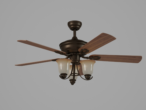 Neoclassical Style ceiling fan fan light