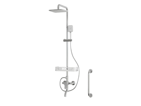 Shower head anti-fall armrest