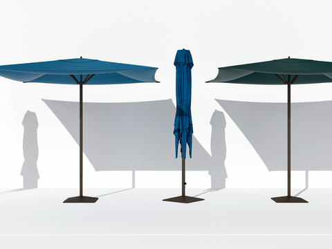 Outdoor parasol awning