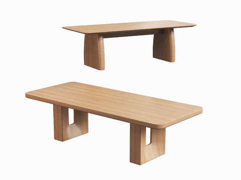 Modern Wooden Table Dining Table