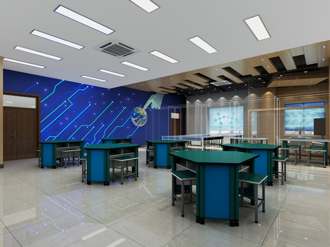 Modern Science and Technology Innovation Classroom