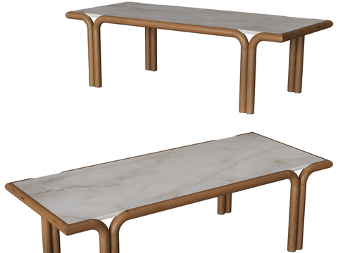 Paolo Castelli modern rock plate dining table