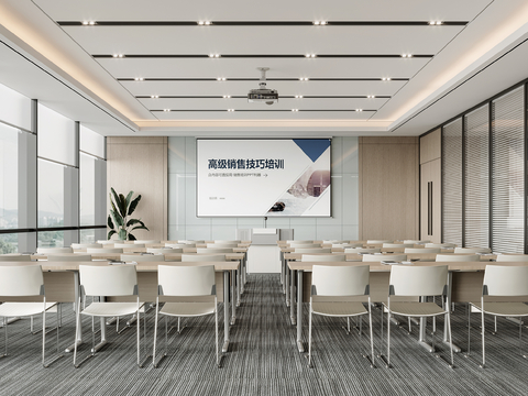 Modern Conference Room Training Room