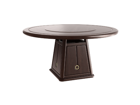 New Chinese Dining Table Round Dining Table