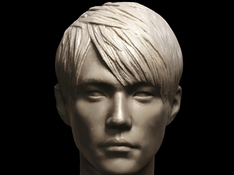 Star avatar Jay Chou head sculpture