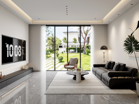 black and white gray living room