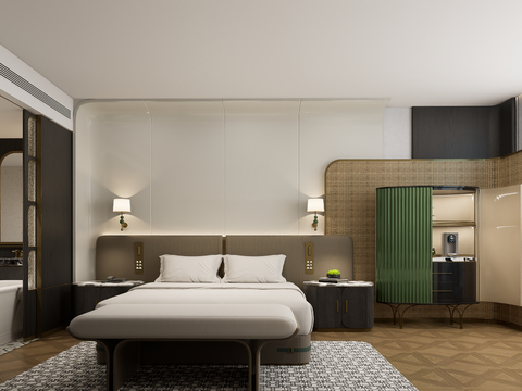 Modern Hotel Rooms