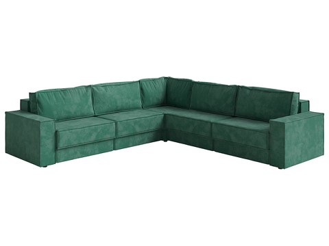 Modern corner sofa multiplayer sofa