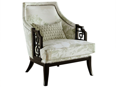 Neo-Chinese Style Book Chair Chair Lounge Chair