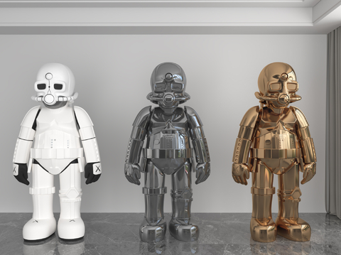 Sci-fi Art Toy Doll Ornaments