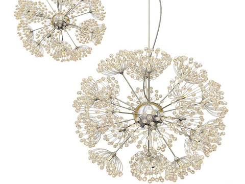 Dandelion chandelier