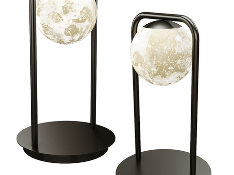 Alma moon lamp table lamp