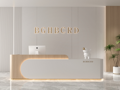 Simple front desk information desk