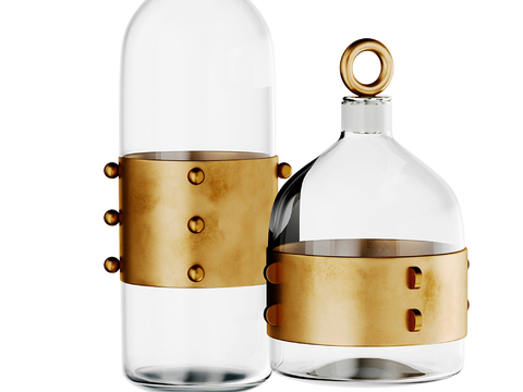 Affordable Luxury Style Wine Bottle Glass Bottle