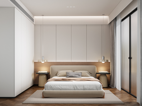 Modern Minimalist Bedroom Master Bedroom