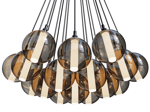 Cangini & Tucci Italian Bubble Chandelier