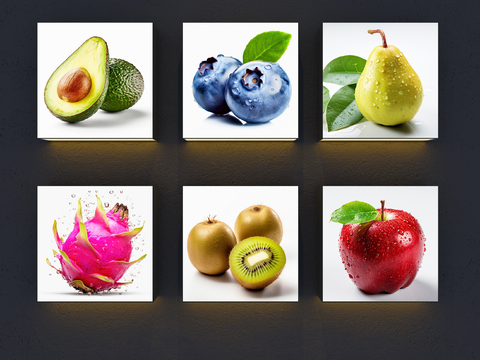 Fruit advertising light box