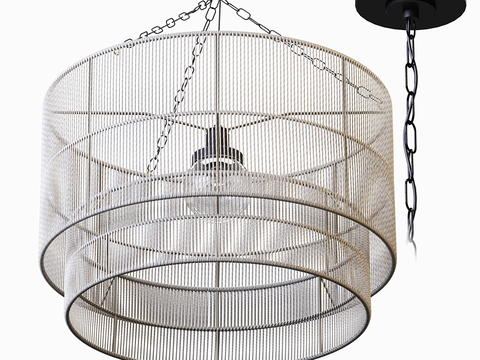 Modern rope chandelier outdoor chandelier