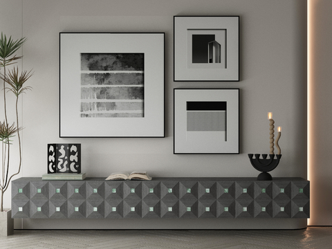 modern art painting black and white painting decorative painting