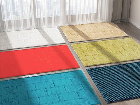 Modern Carpet Square Blanket