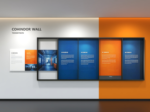 Corporate Culture Wall Display Wall Publicity Bar Slogan Slogan Image Wall