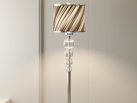 French Affordable Luxury Style Floor Lamp