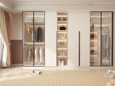 Cream style wardrobe wardrobe