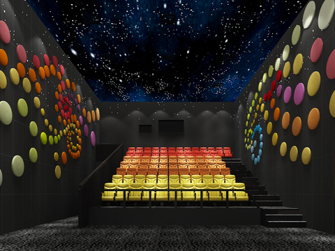 Children's Studio Star Theme Screening Room