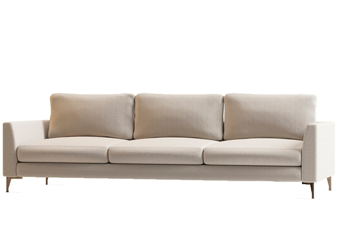 Modern three-person sofa sofa