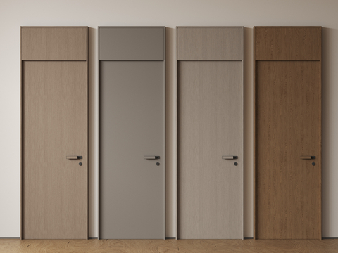 Modern Room Door Single Door Bedroom Door Flat Door