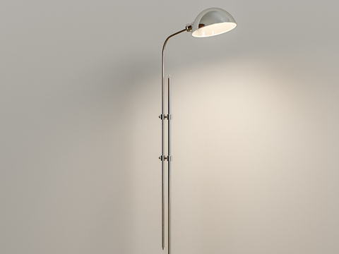 Stainless steel floor lamp