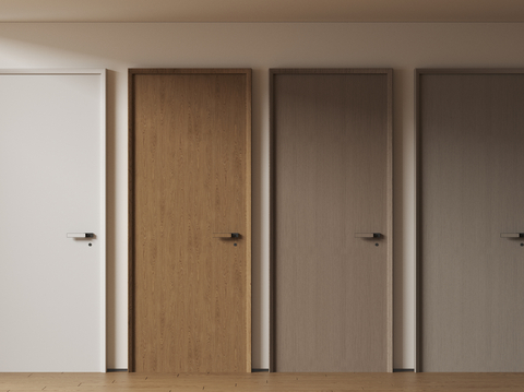 Modern Room Door Single Door Bedroom Door Flat Door