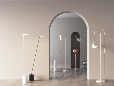 Modern Floor Lamp Turn Floor Lamp