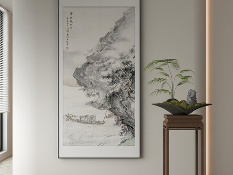 New Chinese Ink Painting Landscape Painting Decorative Painting