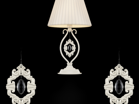 European-style table lamp