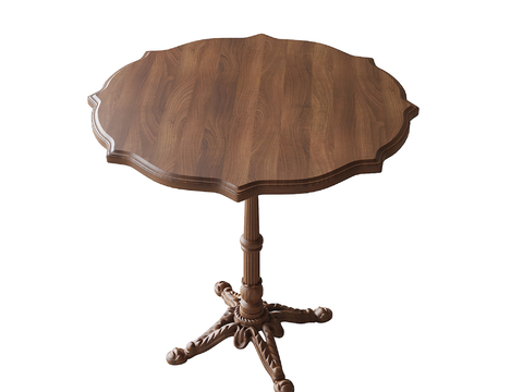 American corner table side table coffee table small round table