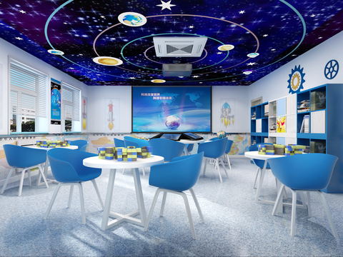 Modern Science and Technology Room School