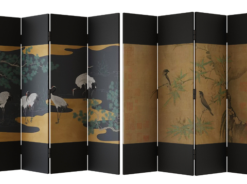 New Chinese Folding Screen