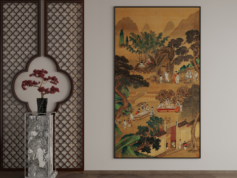 New Chinese Decorative Painting Chinese Painting Ancient Painting