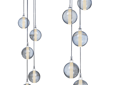 Cangini Tucci glass chandelier