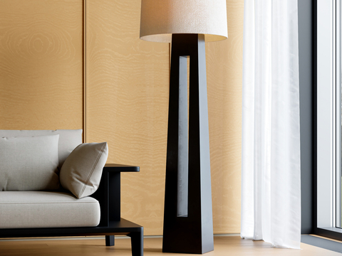 Japanese floor lamp