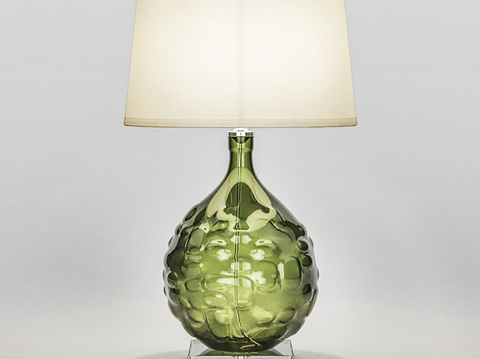 Modern glass table lamp