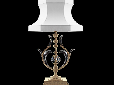 European-style table lamp