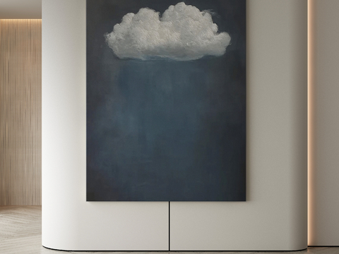 Modern Decorative Painting Cloud Hanging Painting